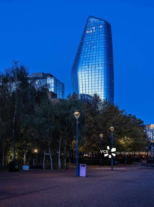 清晨眺望布莱克法尔 Friars图片素材