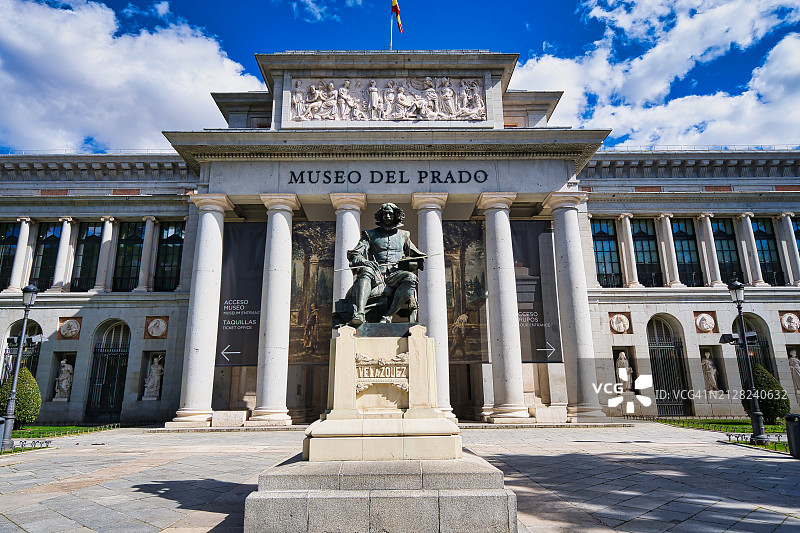 西班牙马德里普拉多博物馆图片素材