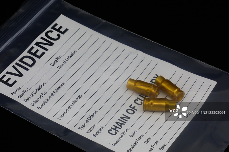 犯罪现场证据和线索图片素材