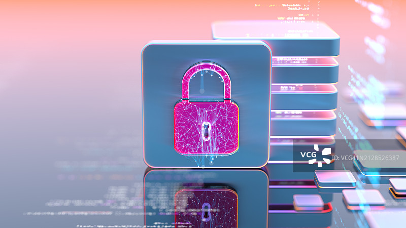 数字安全概念数据与代码图片素材