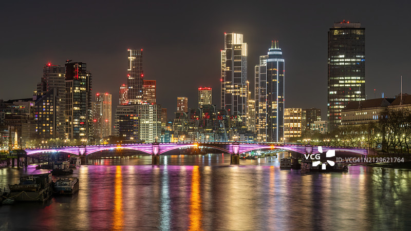 英国伦敦兰贝斯桥图片素材