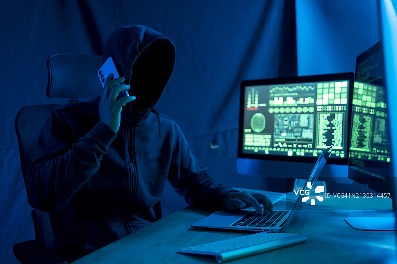 黑客攻击互联网图片素材