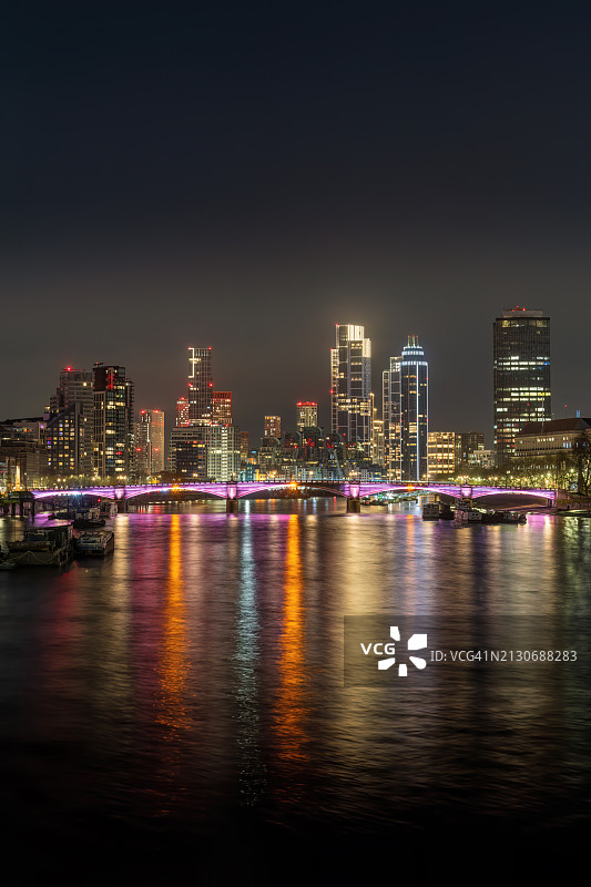 英国伦敦兰贝斯桥图片素材