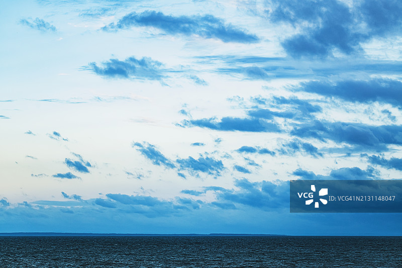 暮色云景图片素材