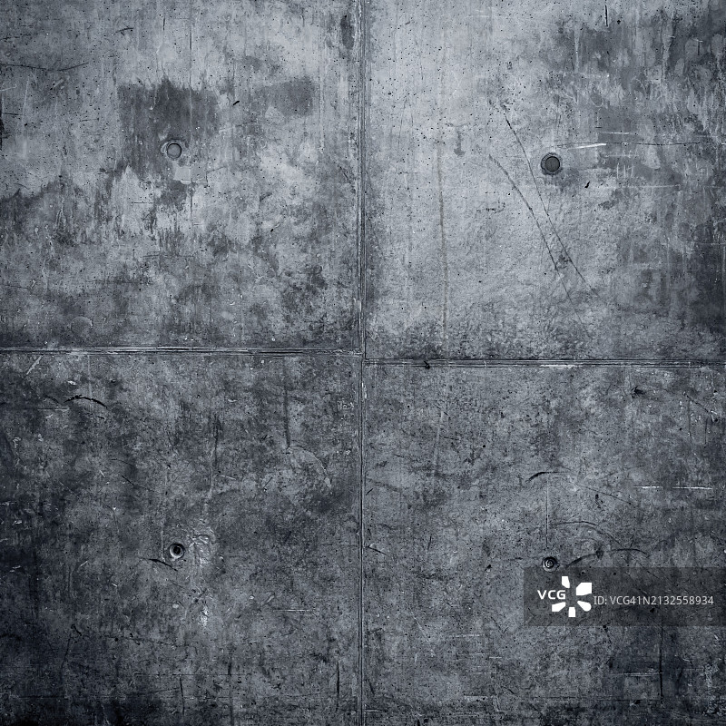 做旧且光滑的裸露混凝土墙图片素材