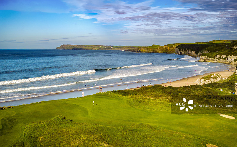 皇家波特拉什高尔夫俱乐部5号洞图片素材