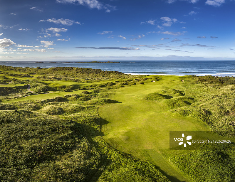 皇家波特拉什高尔夫俱乐部5号洞图片素材