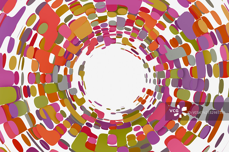 圆角复古图案背景图片素材