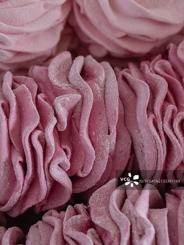 粉色棉花糖图片素材