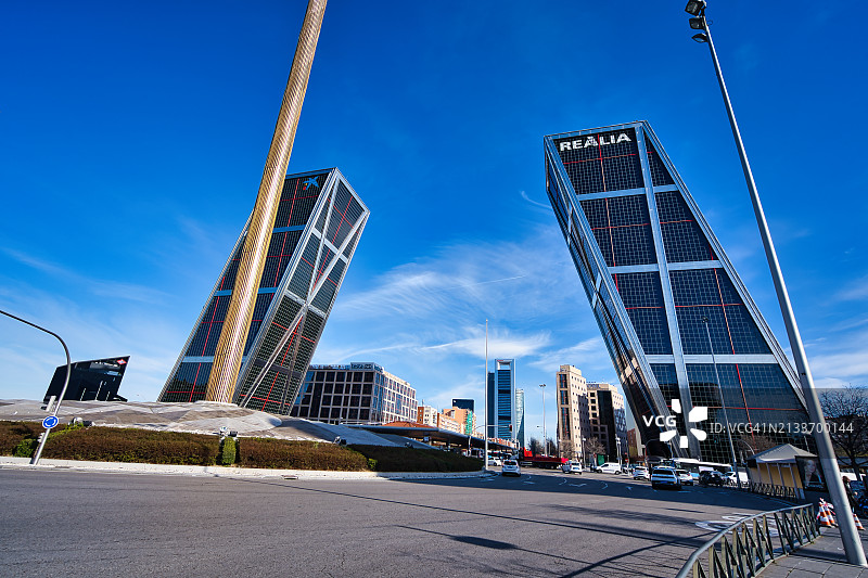 西班牙马德里欧洲门图片素材