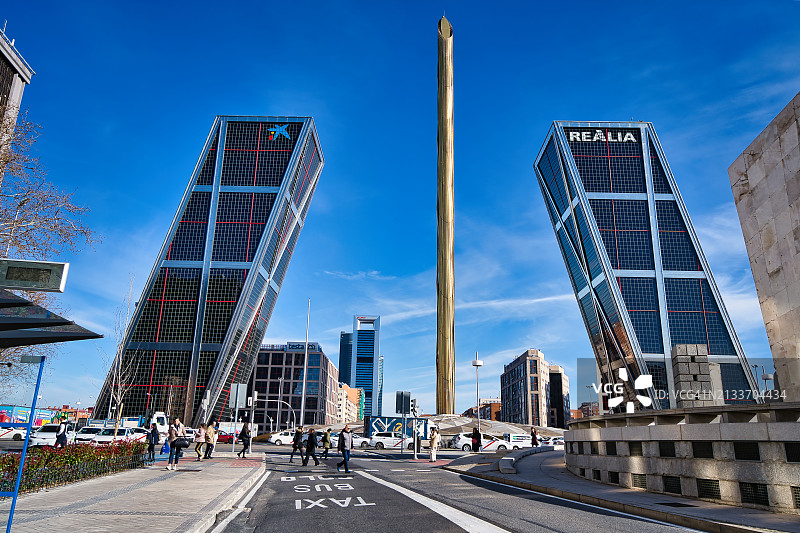 西班牙马德里欧洲门图片素材