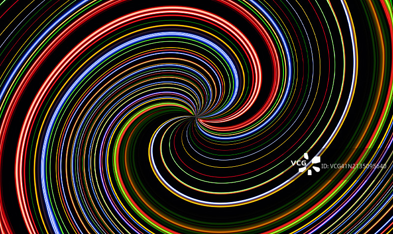 彩色漩涡状螺旋运动图片素材