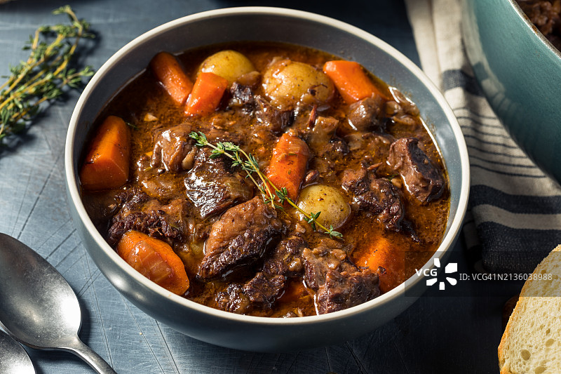 碗中肉食特写，美国图片素材