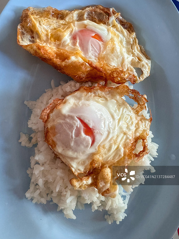 米饭煎蛋图片素材