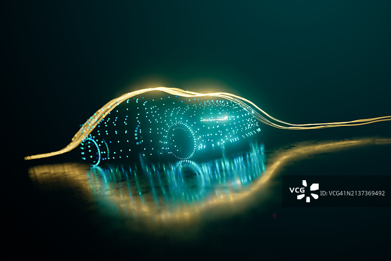 电动汽车气流v1图片素材