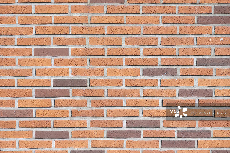 棕色墙砖背景图片素材