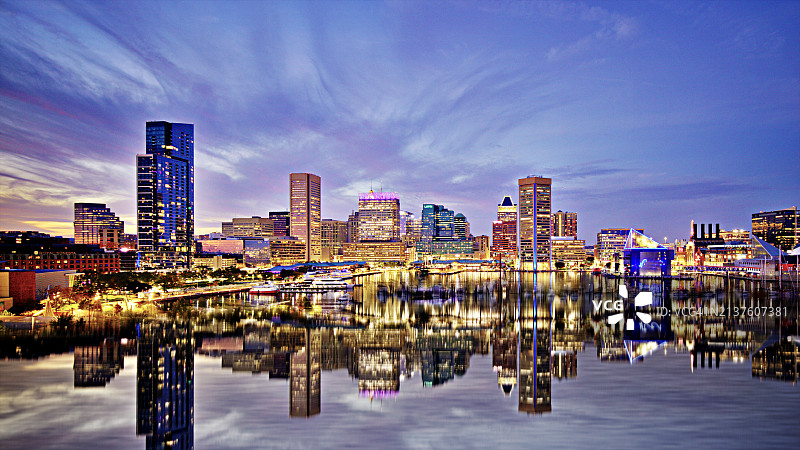 美国马里兰州巴尔的摩图片素材