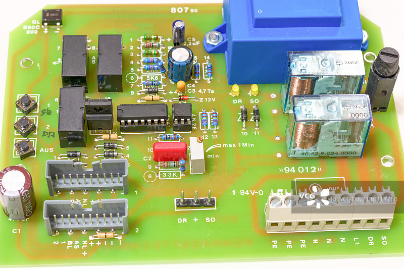 随时可用的电子电路板PCB图片素材