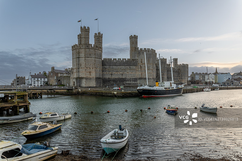 卡那封城堡图片素材