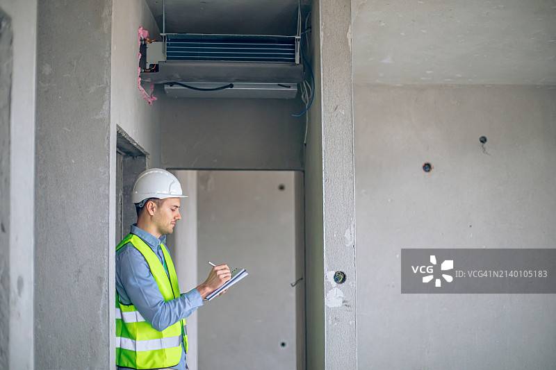 空调维修工程师图片素材