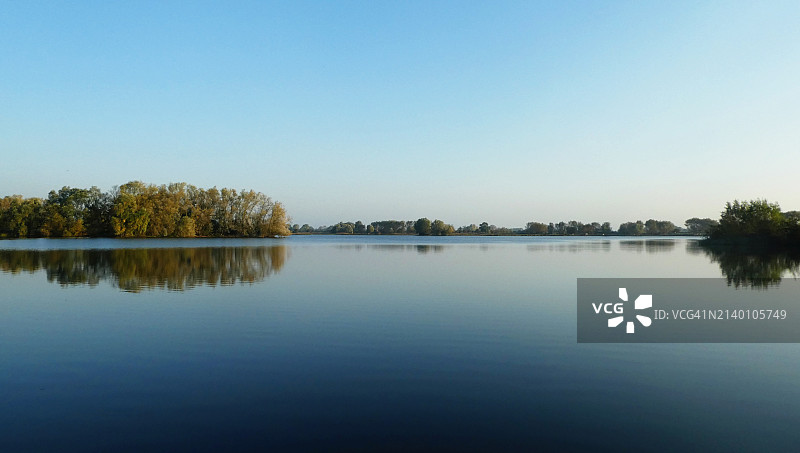 湖光景色图片素材