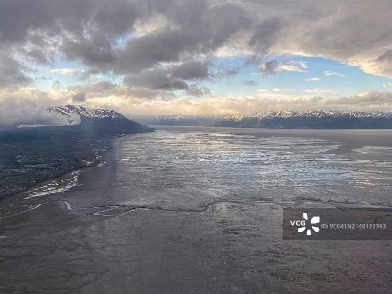 空中俯瞰锚地图片素材