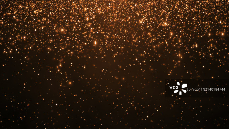 金色粒子背景图片素材