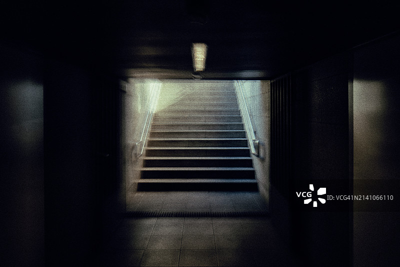 地下楼梯图片素材