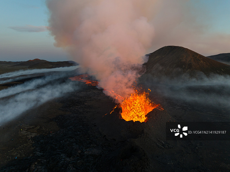 大自然的爆发力图片素材
