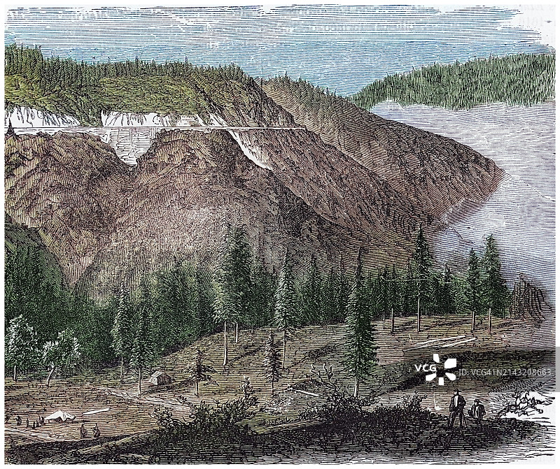 合恩角，智利火地群岛最南端的岬角图片素材