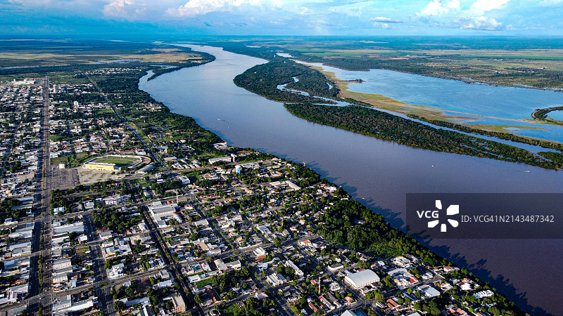 罗赖马州首府博阿维斯塔市，2020年6月20日图片素材