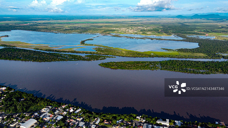 罗赖马州首府博阿维斯塔市，2020年6月20日图片素材