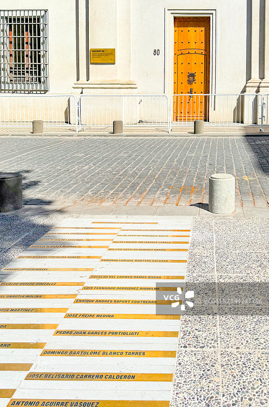 圣地亚哥总统府纪念碑图片素材