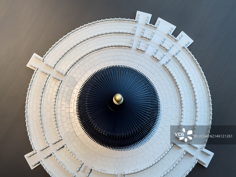 祈年殿鸟瞰图图片素材