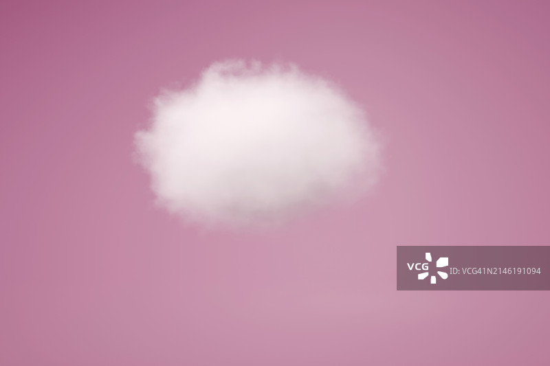 粉色背景上的云朵图片素材