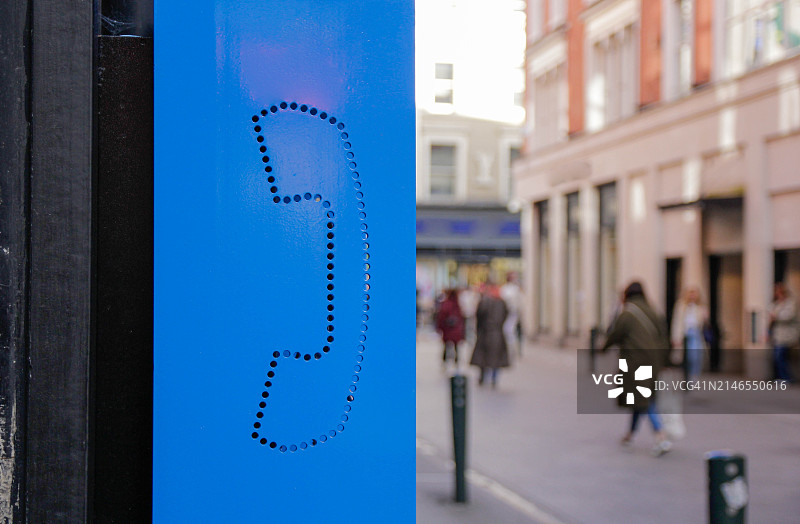 电话亭图片素材