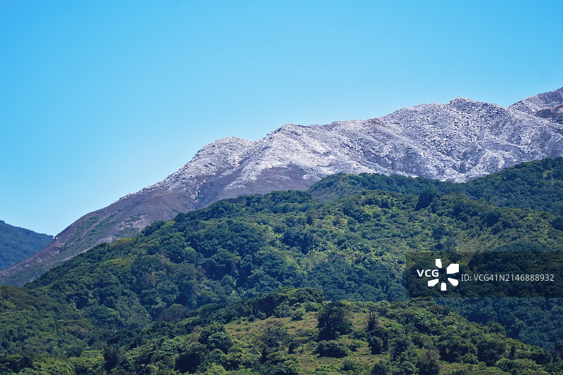哥斯达黎加的火山景观图片素材