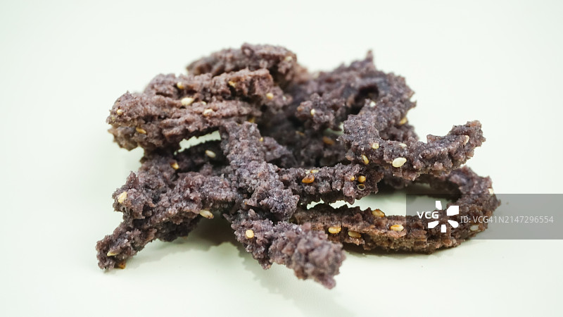 印度尼西亚独特的米饼，透明背景图片素材