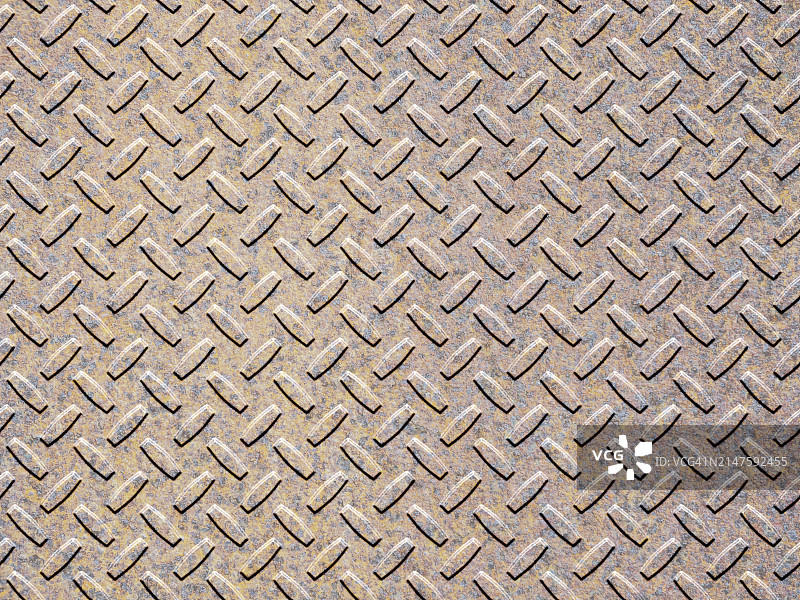 金属板表面，矩形铆钉成排图片素材