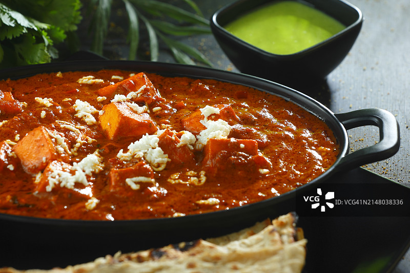 印度芝士奶油咖喱图片素材