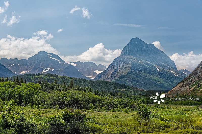 欢迎来到冰川国家公园！图片素材