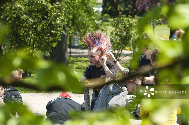 朋克聚会图片素材