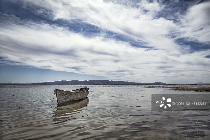 土耳其代尼兹利布贾克的湖泊风光图片素材