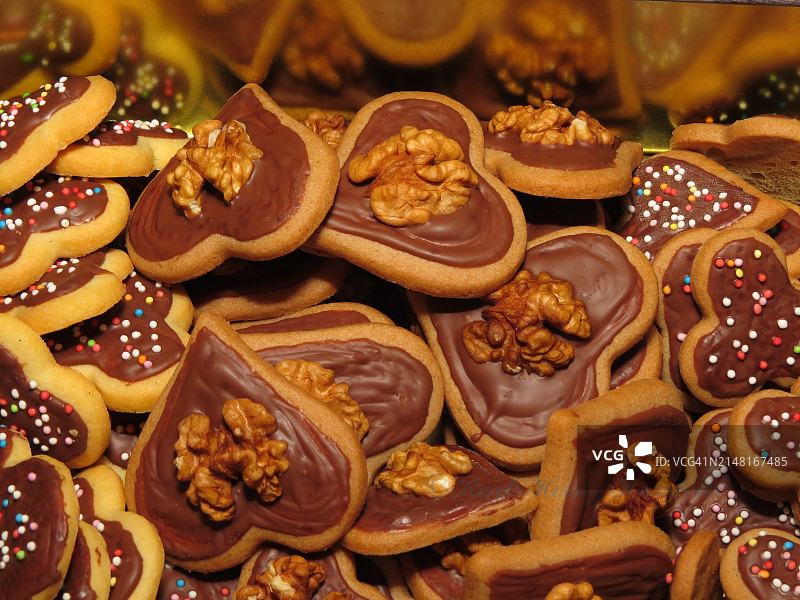 饼干的完整画面。图片素材