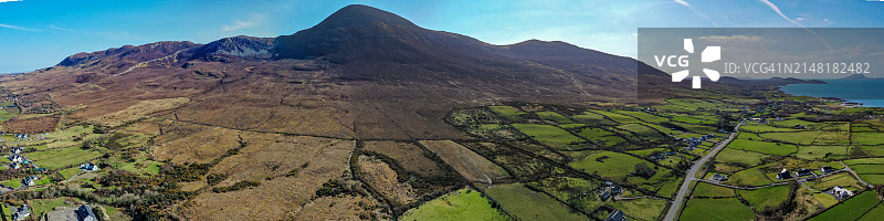 爱尔兰梅奥郡克罗帕特里克山图片素材