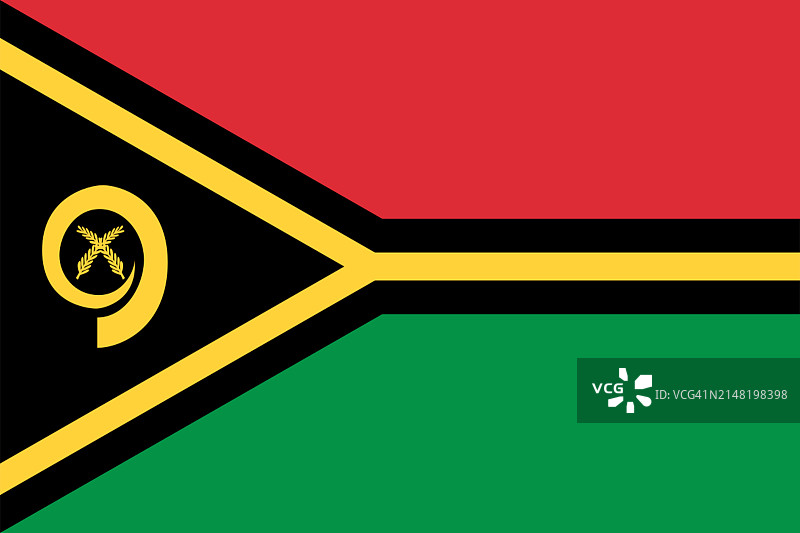 瓦努阿图国旗图片素材