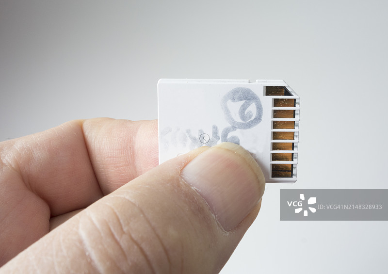 SD卡特写图片素材