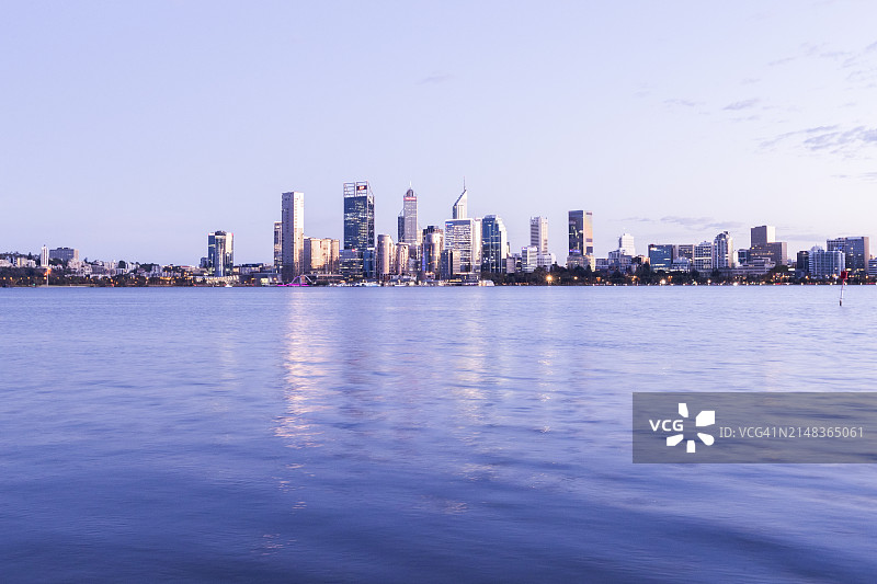 珀斯天际线图片素材