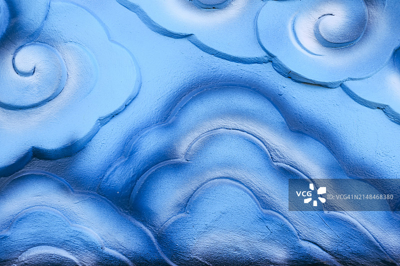 越南佛教寺庙的装饰自然艺术图片素材