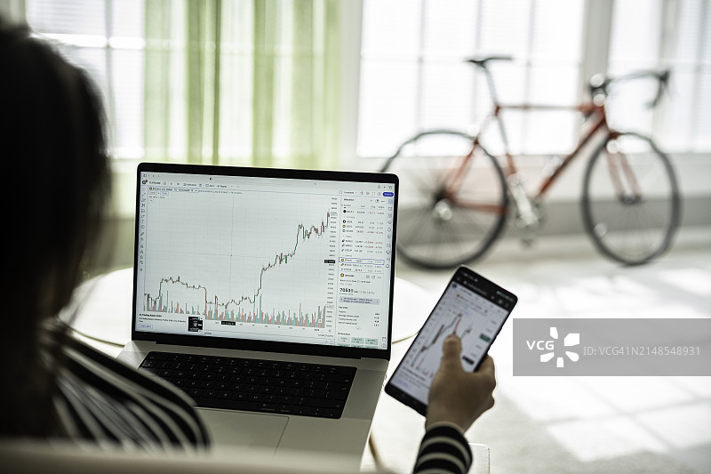 股票交易与智能投资图片素材